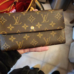 Matching wallet would go great with the monogram  never full